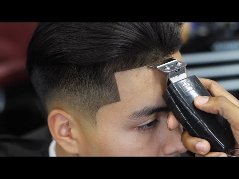 HAIRCUT TUTORIAL: LOW FADE WITH LONG HAIR BLOW DRIED BACK HAIRCUT TUTORIAL: LOW FADE WITH LONG HAIR BLOW DRIED BACK