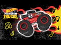 SONG REMIX 🎶 | Thrash and Smash ☠️ ft. Monster Truck BONE SHAKER! | Hot Wheels