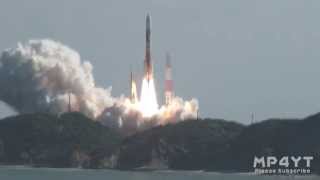 JAXA H-IIAロケット２５号機打ち上げ H-2A Launch Vehicle No.25  「ひまわり８号」から「はやぶさ２」へ…