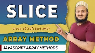 Slice Method in Javascript | Array Methods in Javascript | Hindi | 2022