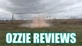 243 Winchester (243WIN) 90gr SP vs Melon @ 100 Yards (Slo-mo)