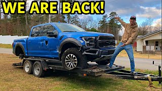Rebuilding A Wrecked 2019 Ford Raptor!!!