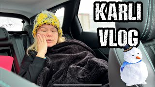 YOLCULUK VLOG | Karda Mahsur Kalıyorduk !!