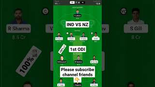 IND vs NZ dream11 prediction || IND vs NZ dream11 team || today's live match