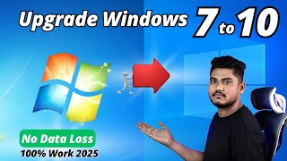 Upgrade From Windows 7 to Windows 10 for FREE in 2025 ( NO Data Loss) | Windows 7 to Windows 10