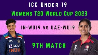 IN-WU19 vs UAE-WU19 Dream11 Team, IND-WU19 vs UAE-WU19, IND vs UAE Womens Under 19 World Cup Stats