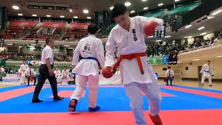 男子団体組手 国士舘大学vs帝京大学 第59回東日本大学空手道選手権大会