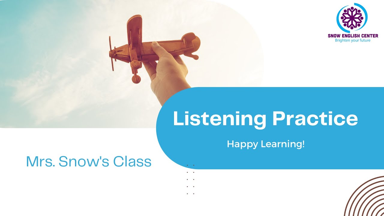 Flyers 8 Test 1 Part 4 Youtube