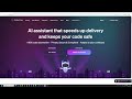 Coding with Tabnine - an AI assistant similar to GitHub Copilot.