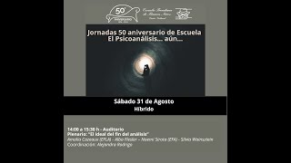 Plenario “El ideal del fin del análisis” - Sábado 31 de Agosto