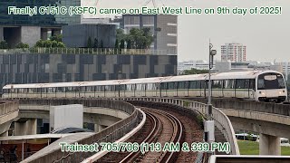 Finally KSFC EWL on 9th day of 2025! EWL C151C EW27 Boon Lay - EW28 Pioneer