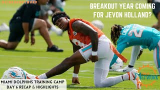 Miami Dolphins Training Camp Day 6 Recap & Highlights