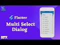 Multi Select Dialog in Flutter using GetX || Flutter || GetX