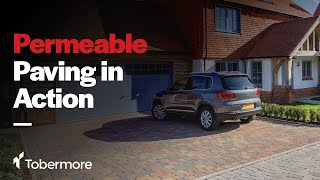 Tobermore Permeable Paving in Action