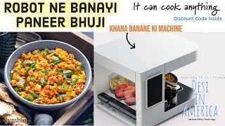 Paneer Bhurji prepared by Robot // Khana banane ki machine //#shorts #currymatic #food