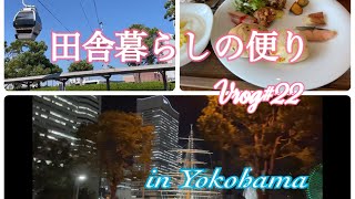 田舎暮らしの便り Vlog#22 ｜親子でみなとみらいへ②｜野毛で夕食｜横浜ドライブ｜