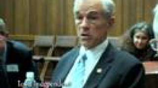 Ron Paul's First Action as President