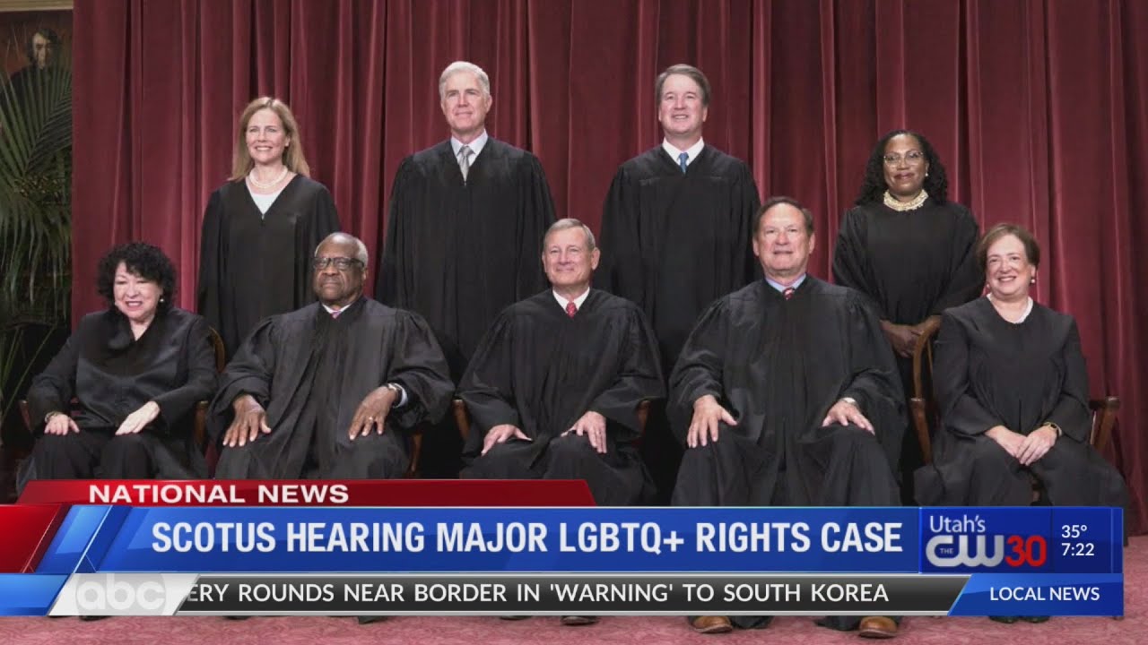 Supreme Court Hears Major LGBTQ+ Rights Case - YouTube