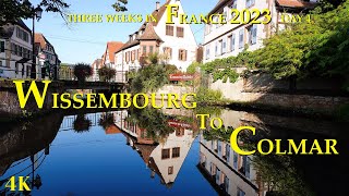 Traveling from Wissembourg to Colmar - France 🇫🇷