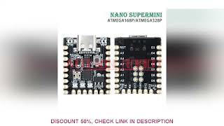 Placa de Desenvolvimento Nano Tipo C para Arduino Nano V3.0 Nano SuperMini Chip ATmega328p Porta Ser