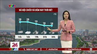 Dự báo thời tiết 11h30 - 19/03/2024 | Hà Nội hết nồm mưa giảm, càng về đêm càng rét | VTVWDB