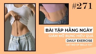 Komorepeace 271 | Daily exercise to get rid of belly fat | Lose belly fat with 6-min exercise