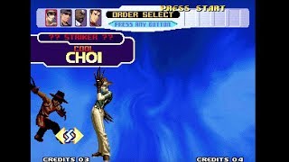 KOF 2000 on a NEOGEO #26 - Maniac Striker: Cool Choi! 1cc w/ Robert, Seth, Clark