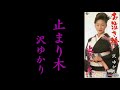 止まり木　沢 ゆかり【歌詞入り】作詞：藤間哲郎　作曲：千木良政明　編曲：池多考春