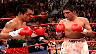 Manny Pacquiao vs Erik Morales 1 Highlights - Super Featherweight Classic