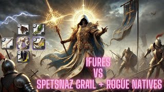 【IFures】 vs 【Rogue Natives + Spetznas Grail】Healer ZvZ Albion Online - Hallowfall POV