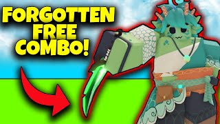 I used The Best Forgotten Combo in Roblox Bedwars