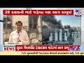 after 28 long hours surat textile fire doused cooling process begins shivshakti market fire