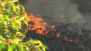 Sampson Flat Bushfire - Day 1 Live Cross