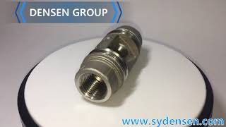 Densen Customized stainless steel 304 Silica sol investment casting and machining quick Couplings