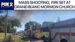 Genesee County Fire respond to blaze at scene of church shooting