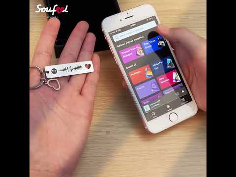 Soufeel | Custom Scannable Spotify Keychain - YouTube