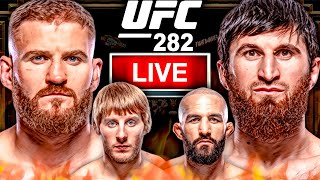 🔴 UFC 282: JAN BLACHOWICZ x MAGOMED ANKALAEV + PADDY PIMBLETT x JARED GORDON LIVE FIGHT REACTION!!!