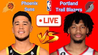 Portland Trail Blazers at Phoenix Suns NBA Live Play by Play Scoreboard Interga Sports