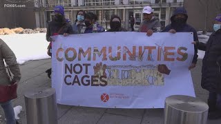 Connecticut immigrant rights advocates rally for National #CommunitiesNotCages