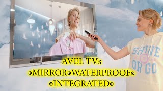 Mirror Waterproof TV for Bathroom