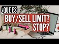 QUE ES BUY/SELL LIMIT y SELL/BUY STOPS en el TRADING | CAPITAL TRADING