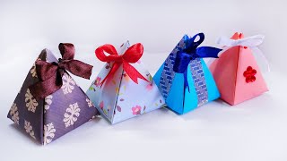 Pyramid Gift Pouch | Birthday Return Gift Idea🎁