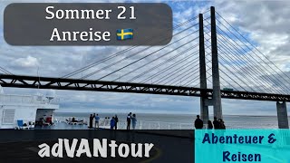 Sommer21 - Anreise Schweden