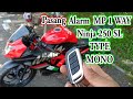 Pasang Alarm Motor Ninja 250 SL MONO | alarm motor cirebon | alarm motor tangerang