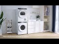 Toshiba Washing Machine+Dryer Drawer Stacking Kit Assembly Installation Guide