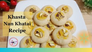 Khasta Nan Khatai Recipe | khasta nankhatai | Baking Secrets From The Yummiest Tarka