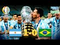 El día que ARGENTINA ganó la COPA AMÉRICA en el MARACANÁ - Highlights Brasil vs Argentina 2021 Final