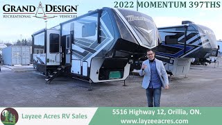 2022 Grand Design Momentum 397THS - Layzee Acres RV Sales