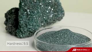 Green silicon carbide