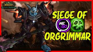 Siege of Orgrimmar PTR!! Night 1 | Unholy DK | MoP Classic | !ui !discord